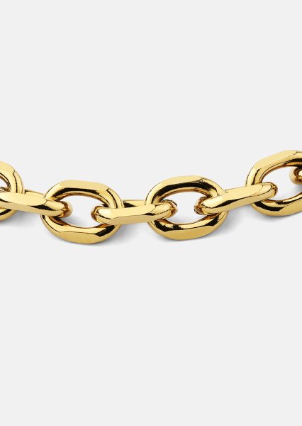 Armbånd Solid – 18k Forgyldt