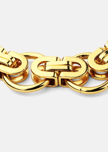 Armbånd Geo Loop - 18k Forgyldt