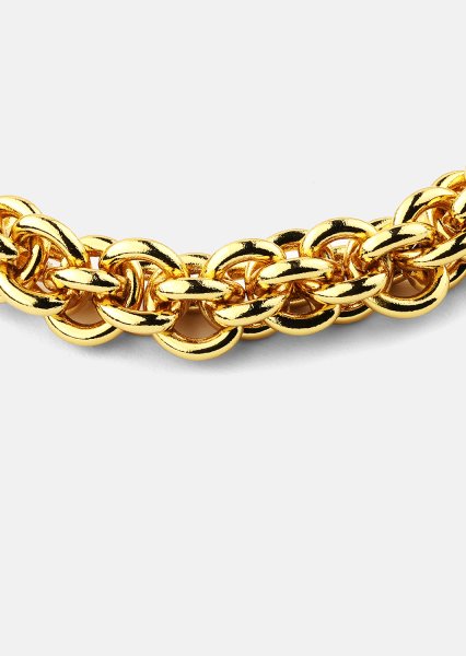 Armbånd Royal Braid - 18k Forgyldt