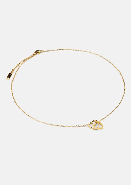 Halskæde Together Forever – 18k Forgyldt