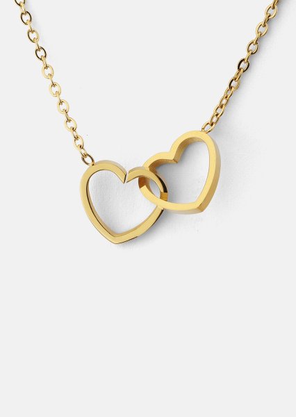 Halskæde Together Forever – 18k Forgyldt