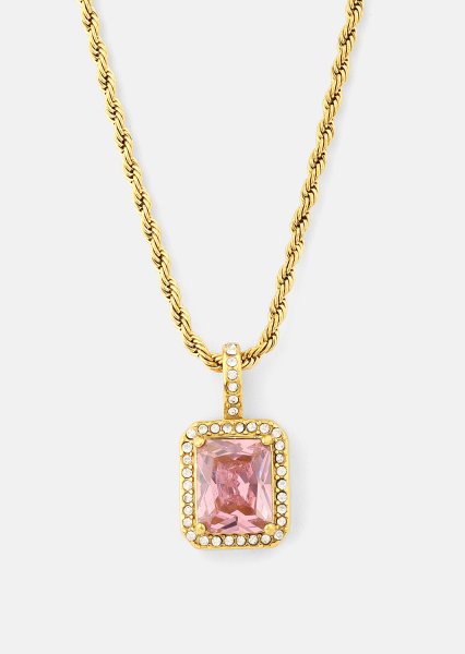 Halskæde Rose Luxe - 18k Forgyldt