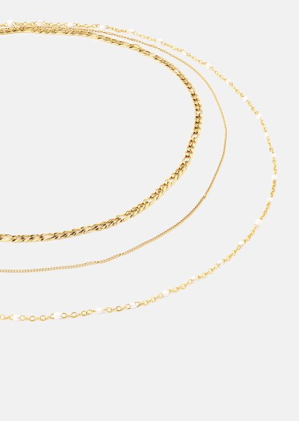 Halskæde Layered Elegance - 18k Forgyldt