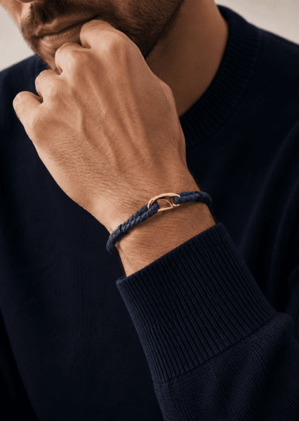 Læderarmbånd Midnight Kin