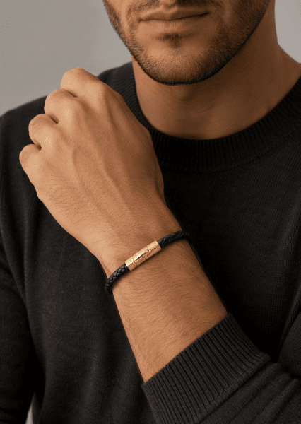 Læderarmbånd Regal Stride
