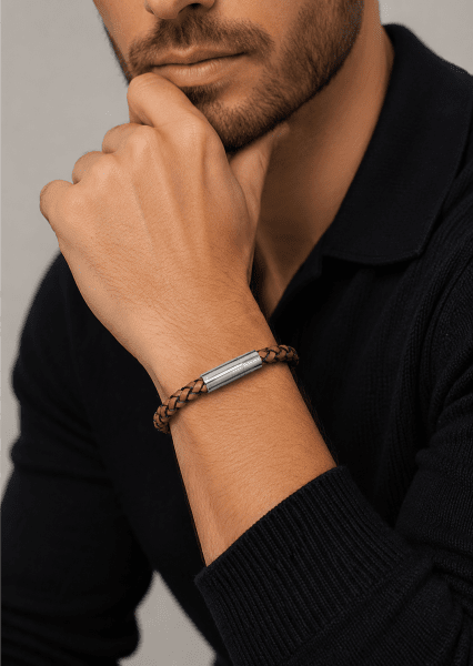 Læderarmbånd Stalwart Ridge