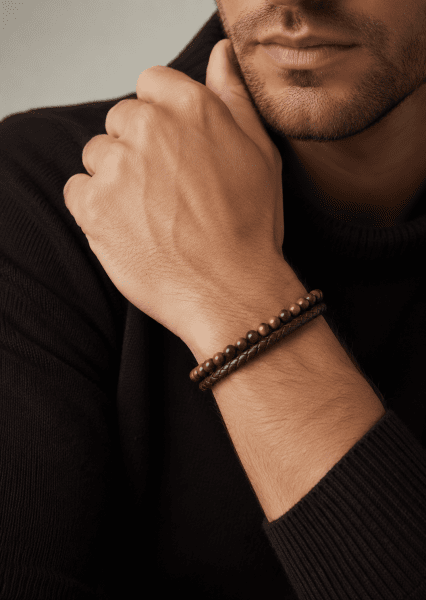 Læderarmbånd Terra Bond