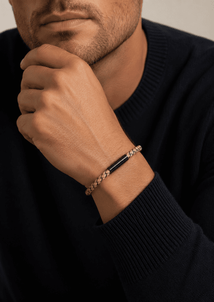 Læderarmbånd Valiant Loop