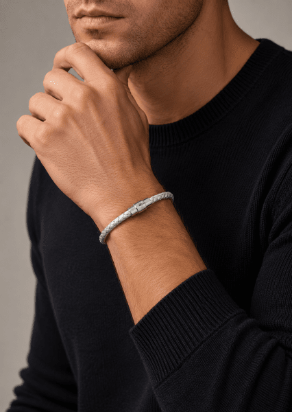 Læderarmbånd Noble Tangle
