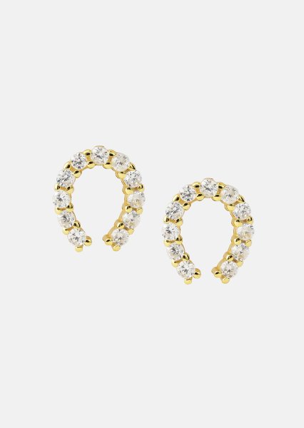 Ørering Golden Hoof - 18k Forgyldt