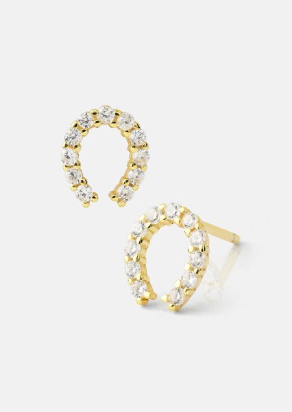 Ørering Golden Hoof - 18k Forgyldt