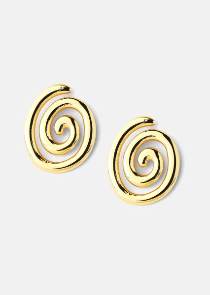 Resin Ørering - 18k Forgyldt
