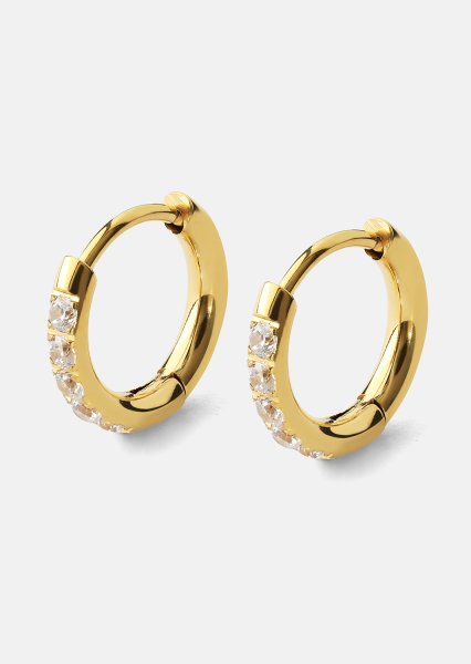 Ørering Sparklingers - 18k Forgyldt