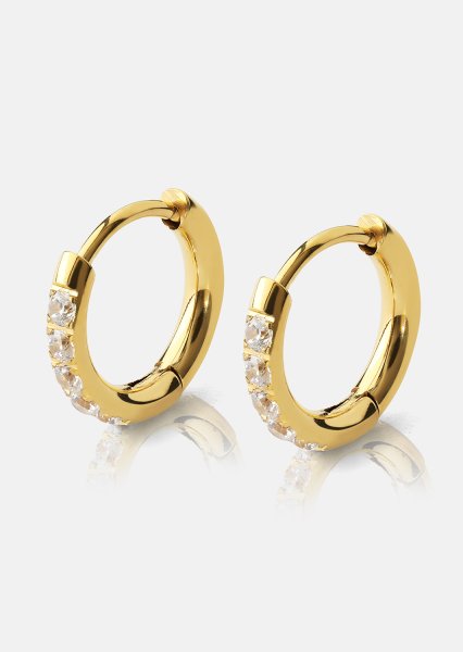 Ørering Sparklingers - 18k Forgyldt