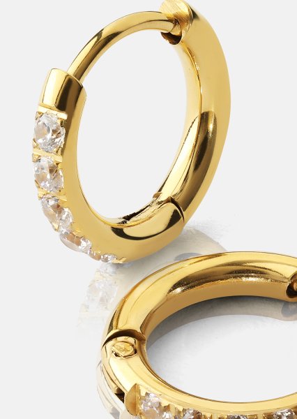 Ørering Sparklingers - 18k Forgyldt