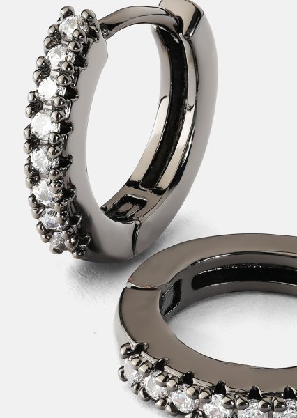 Ørering Aitana hvid - Forkromet