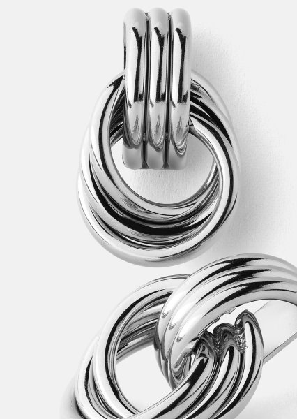 Ørering Unity Loop - Forsølvet