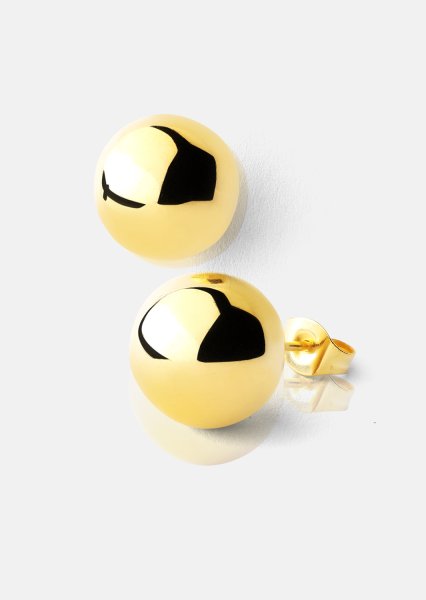 Orb Earrings - 18k Forgyldte