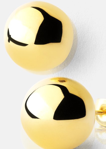 Orb Earrings - 18k Forgyldte