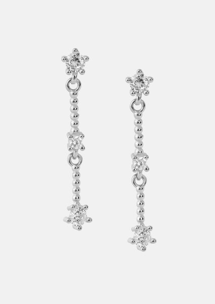 Øreringe Luna strip - Silver Plated