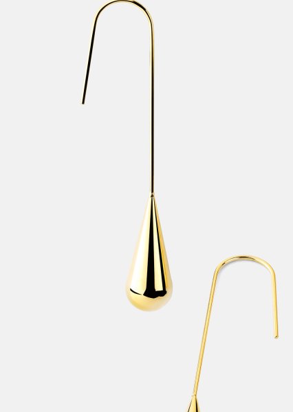 Ørering Golden Drop Elegance - 18k Forgyldt