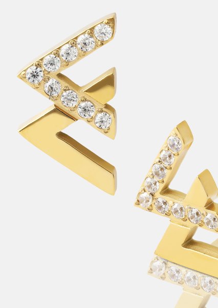 Vivid V Ørering - 18k Forgyldt