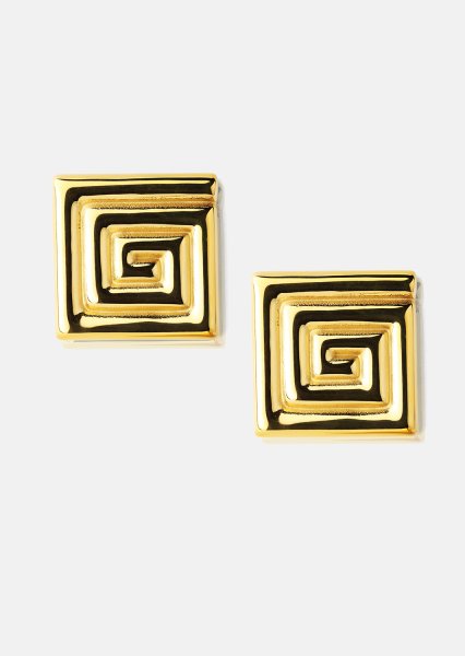 Ørering Geometric Glow - 18k Forgyldt
