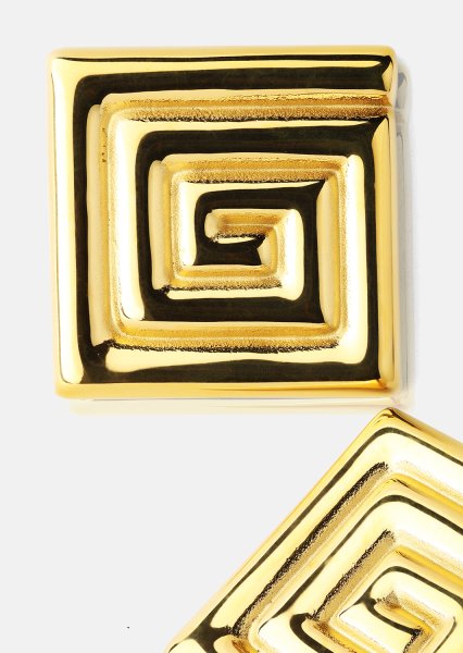 Ørering Geometric Glow - 18k Forgyldt