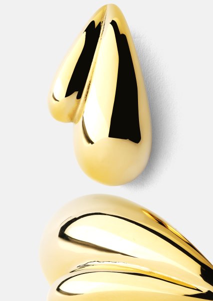Øreringe Gilded Drop – 18k Forgyldte