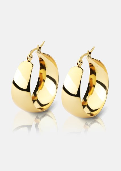 Celeste Ørering - 18k Forgyldt