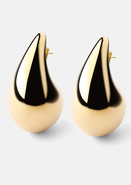 Ørering Liquid Glow - 18k Forgyldt