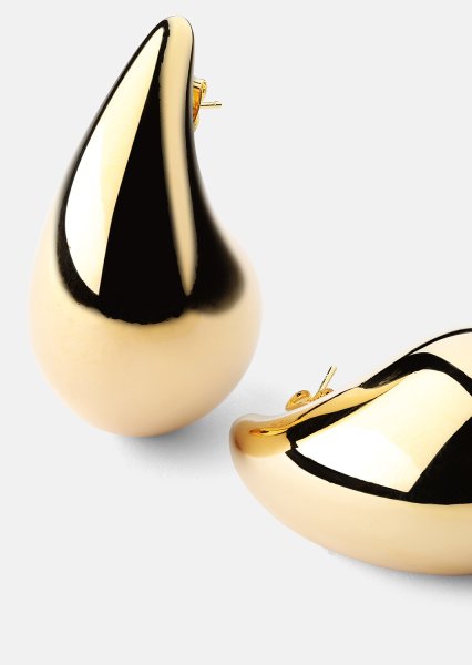 Ørering Liquid Glow - 18k Forgyldt