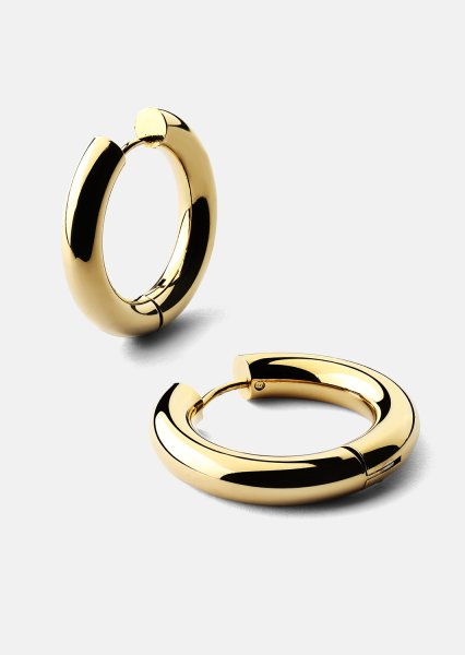 Luna Ørering - 18k Forgyldt