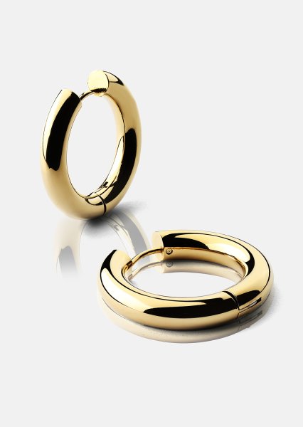 Luna Ørering - 18k Forgyldt