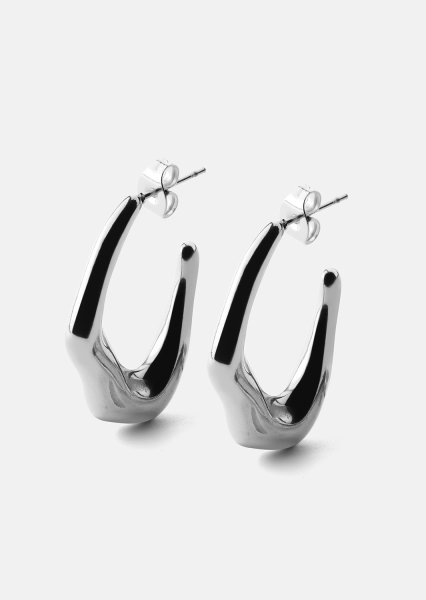 Ørering Bold Drops - Forsølvet