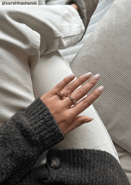 Ondina Ring - 18k Forgyldt