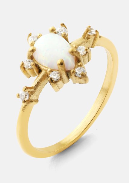 Ring Gold Aurora- 18k guldbelagt