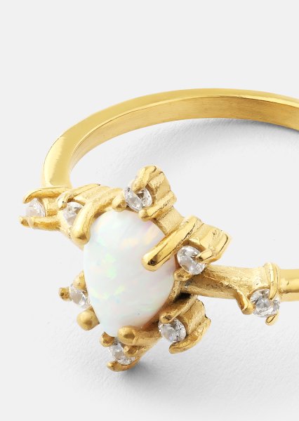 Ring Gold Aurora- 18k guldbelagt