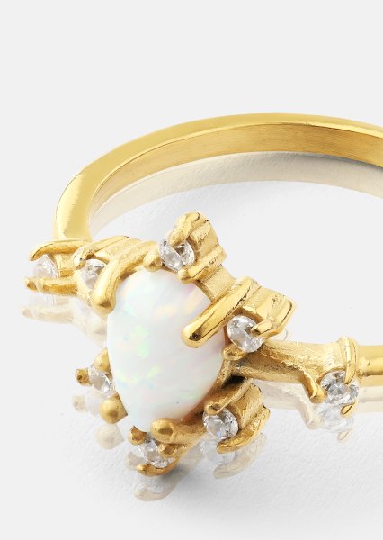Ring Gold Aurora- 18k guldbelagt