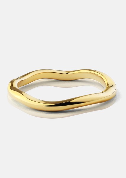 Ring Wave Gold - 18k guldbelagt