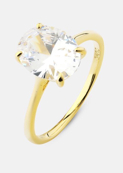 Ring Clarity - 18k Forgyldt