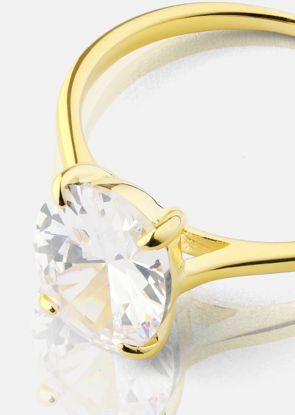 Ring Clarity - 18k Forgyldt