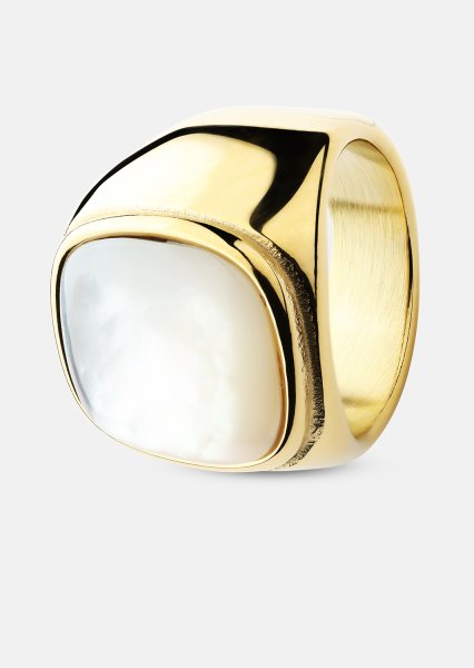 Ring Blanche - 18k guldbelagt