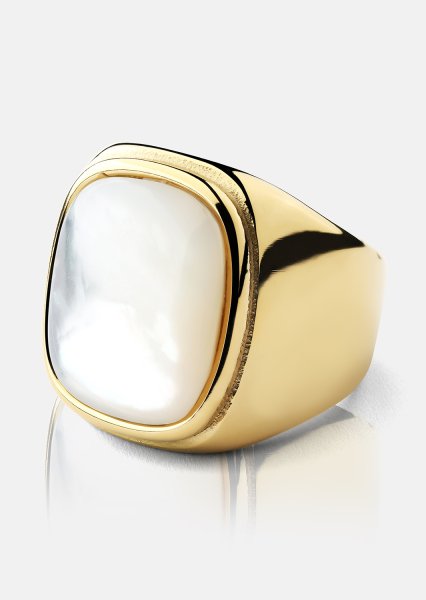 Ring Blanche - 18k guldbelagt