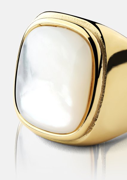 Ring Blanche - 18k guldbelagt