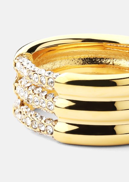 Ring Lumière - 18k guldbelagt