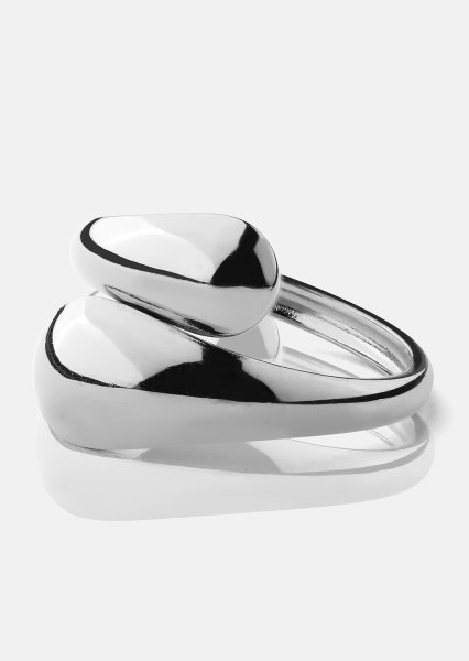 Ring Bold Drops - Forsølvet