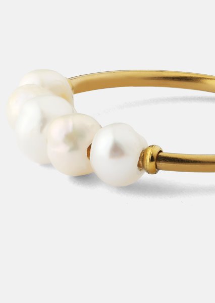 Ring Perla - 18k guldbelagt