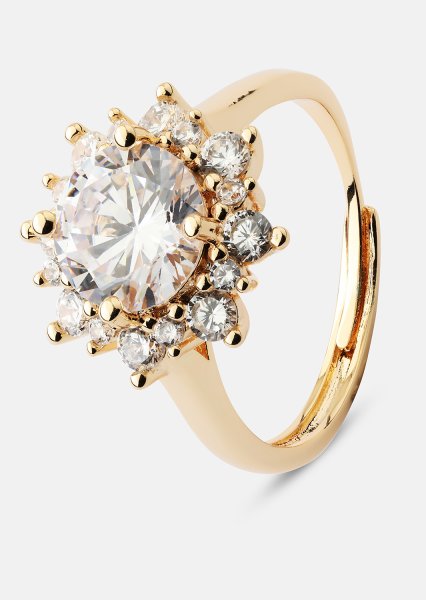 Ring Soleil - Rose Forgyldt