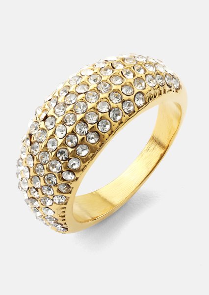 Stella Glimmer Ring - 18k Forgyldt